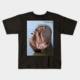 Hippo's Open Mouth Kids T-Shirt